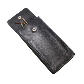 Neptune Giftware Soft Leather Spectacle Glasses Case Holder - BLACK Fathers Mothers Day Gifts