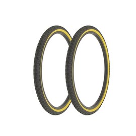 ALTALINE Bicycle 24" x 1.75" Black/Gum Side Wall 2 Tires AL-1143 Comp III BMX Style | (Two Tire)