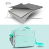 Amersun - Bolsa de almuerzo para niños, acolchada, duradera, aislada,