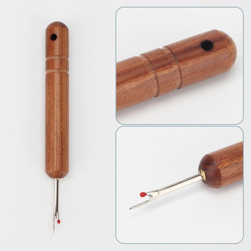 FMTYAOIU 4 Pcs Wooden Sewing Quilting Tools Include Tailor Clapper,Seam