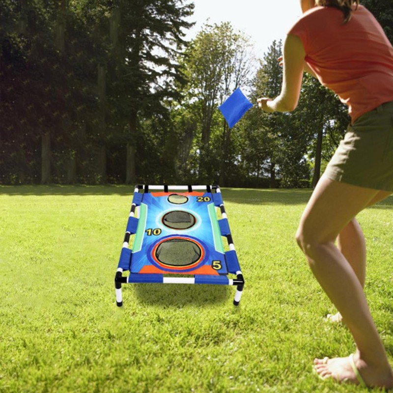 Funny Play Bean Bags Toy Game Cornhole Board Sandbag Safe