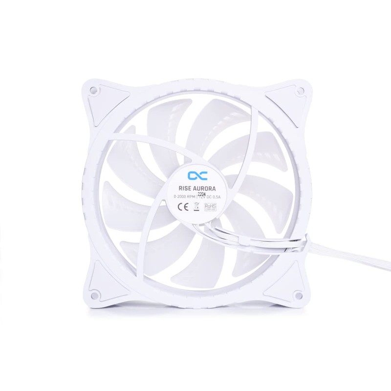 Alphacool Rise Aurora 140mm Fan White (140x140x25mm) (24851)