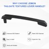 JDMON Replacement for Tailgate Liftgate Handle Exterior Textured Lever Hummer