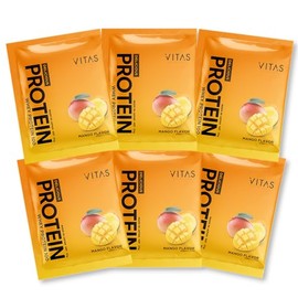VITAS (バイタス) ホエイプロテイン個包装(32g×6包) マンゴーフレーバー 国内製造