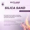 Rutland Silica Sand, Decorative Fireplace Sand, Base Layer Filler for