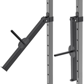 Kipika Belt Squat Lever Arm Attachment for 2" x 2" Square Tube Power Cages with 5/8" or 1'' Hole - Landmine Attachment for Strength Training - Compatible with 1" and 2" Weight Plates