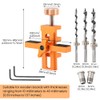 Cabinet Door Mounting Jig, 2-in-1 Cabinet Hinge Installation Positioning Tool
