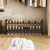 INGIORDAR Shoe Rack 2 Tier Long Storage Organizer Wide Metal