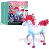 Discovery #MINDBLOWN Crystal Creatures Set, Lighted Unicorn Crystal Grow STEM...