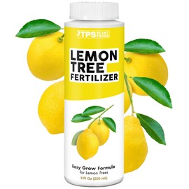 TPS NUTRIENTS Lemon Tree Fertilizer, Complete Lemon Tree Plant Food, 8 oz (250mL)