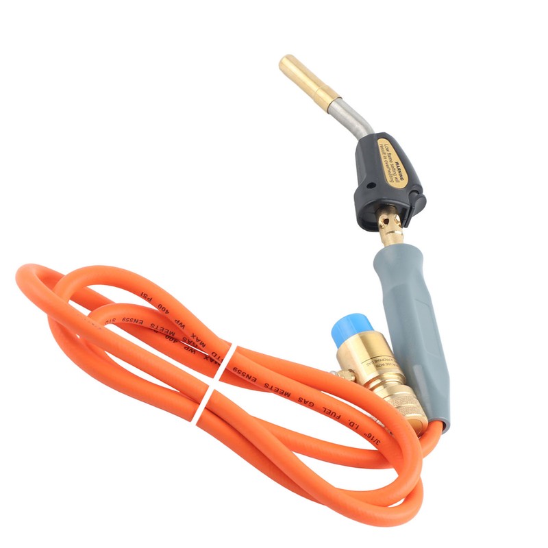 Propane Self Igniting 360° Rotation Burn Tip Turbo Torch Welded