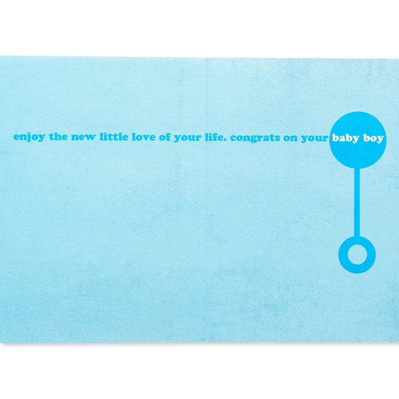 American Greetings New Baby Boy Card (So Tiny So Cute)