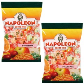 Napoleon Candy Assorted Fruit Mix Sours - (2-Pack) - Dutch Holland Imported Candies, 5.2 oz Per Bag