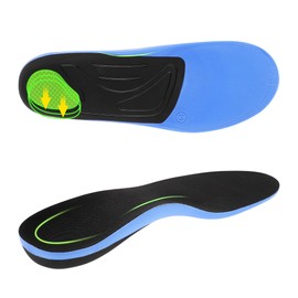 NICEUS Plantar Fasciitis Insole, Arch Support, Insole, No Fatigue, For Long Hours of Walking, Standing, Teachers, Nurses, Exercise Enthusiasts, Shock Absorbing, Odor Resistant, Breathable, Insole, Men's, Women's, M 10.2 - 10.6 inches (26 - 27 cm)