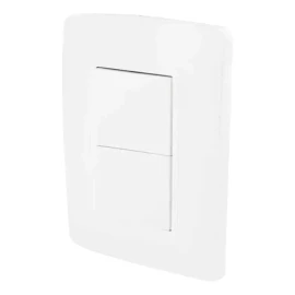 Sanelec Pack 5pzs De Placa 2 Apagadores Toscana Sanelec Blanca