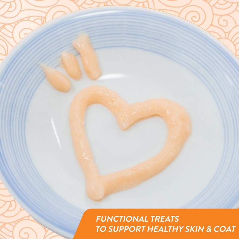 INABA Churu Skin & Coat Natural Lickable Wet Treat for