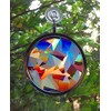 Rainbow Symphony- Rainbow Prism Suncatcher for Window, Crystal Pattern, Includes