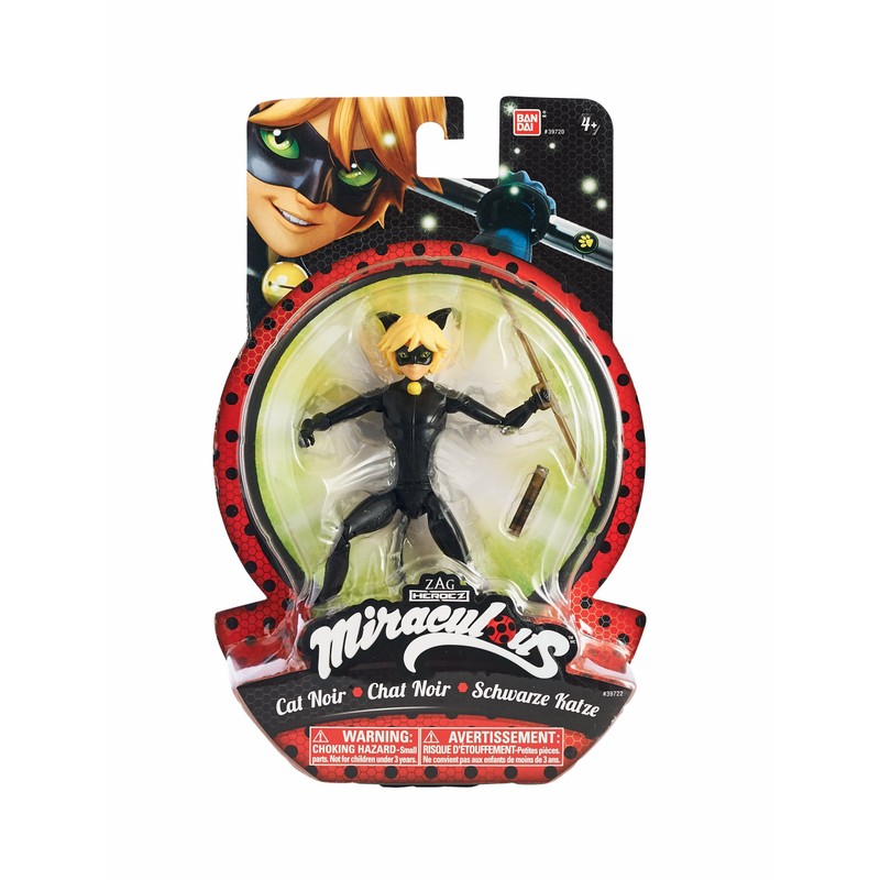 Miraculous 39722 Ladybug Cat Noir Figure