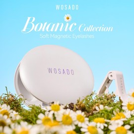 WOSADO Botanic Collection Extended- Band Soft Magnetic Eyelashes All-in-One Box Waterproof Reusable Glue-Free Eyeliner-Free Makeup Cosmetic:_Tulip