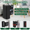 sourcing map 2 Set Home Security Door Lock, Door Reinforcement