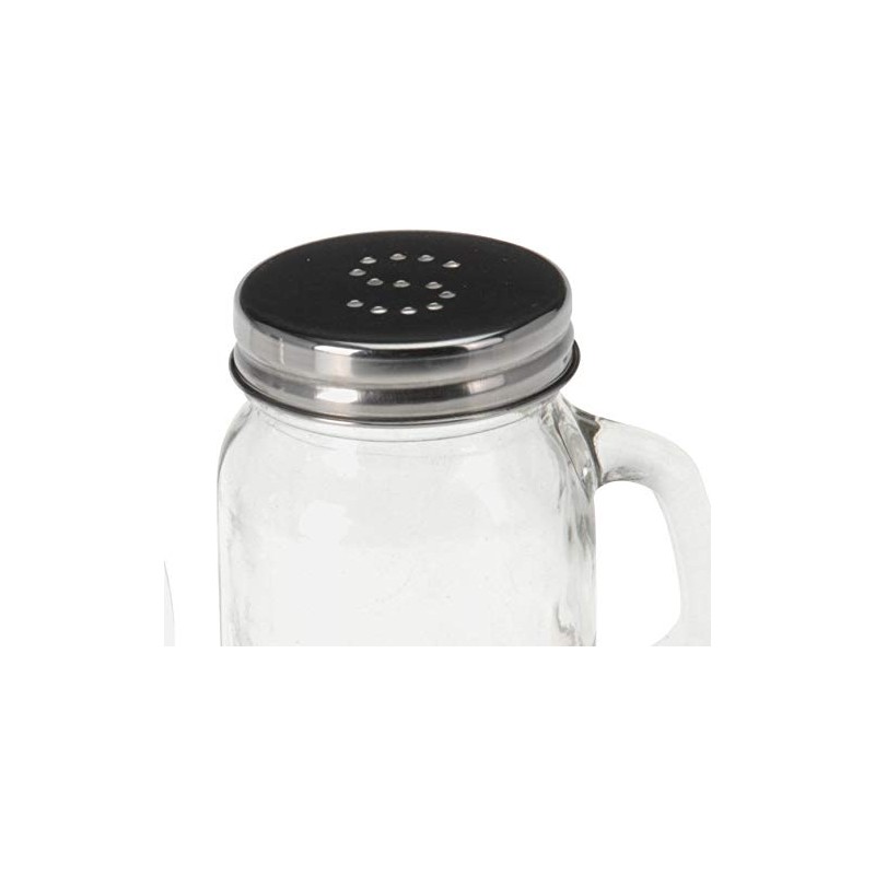 Della Cucina Peper in Zout Set Mason Jar