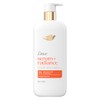 Dove Exfoliating Body Wash Glow Recharge Energizes & illuminates skin 3% brightening serum with vitamin C 18.5 oz