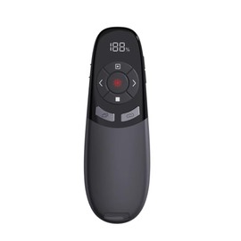 2-in-1 USB Type C Presentation Clicker for PowerPoint with Red Laser Pointer, Wireless Clicker for Laptop Presentations Remote, Power Point Remote Clicker for Computer/Mac/PPT/Google Slide Advancer
