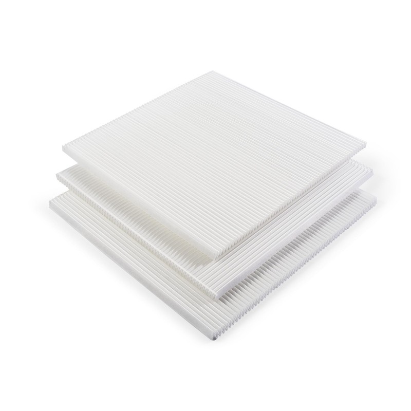 OlitAir 8 Pack Replaceable Filter Media for 14x14x1 MERV 13