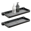 SWEAMTING RV Aluminum Foldabling Shelf-Hidden,Small Folding Wall Shelves for Bathroom,VR,Campers,Kitchen.90°Folding