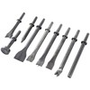 8MILELAKE Pneumatic Chisel Set 9pcs Air Hammer Punch Chipping Bits