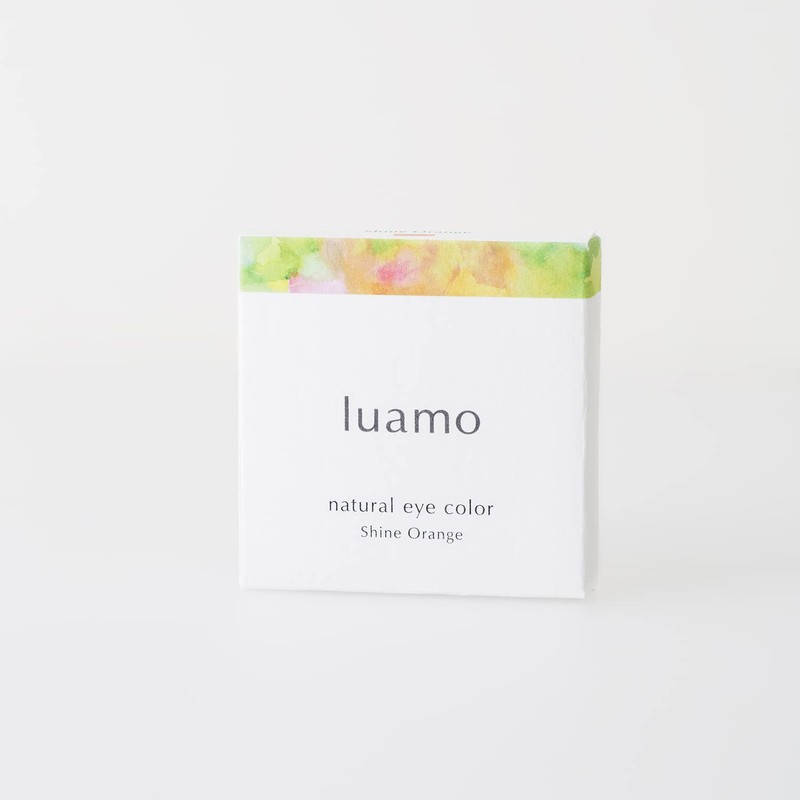 luamo Natural Eye Color, Shine Orange, 0.05 oz (1.4 g)