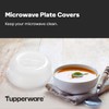 Tupperware Microwave Plate Cover, Dishwasher Safe and BPA Free (Set