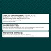 PRONAT | Alga Spirulina 100% Pura, Suplemento Alimenticio, 180 cápsulas