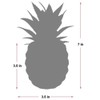 BLASCOOL Artificial Succulent Potted Pineapple Decor - Fake Pineapple Home