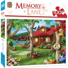 MasterPieces Memory Lane 1000 Puzzles Collection - Welcome to The Lake 1000 Piece Jigsaw Puzzle