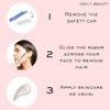 About Face Kit completo de perfeccionamiento facial para afeitado y