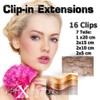 Remy Clip-In 100% Human Hair 7-Piece Set Quality 45 cm