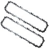 2PC 8 Inch Polesaw Chain for Sun Joe SWJ800E SWJ806E