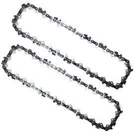 2PC 8 Inch Polesaw Chain for Sun Joe SWJ800E SWJ806E SWJ802E, 8" Replacement Chain for WEN 4019-3/8" - .050" - 33 DL