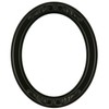 ArtToFrames 6x8 Inch 821 Oval Frame Matte Black Comes with