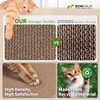 BOWHAUS Infinity Cat Scratcher Lounger, Reversible Scratcher, Infinity Cat Cardboard