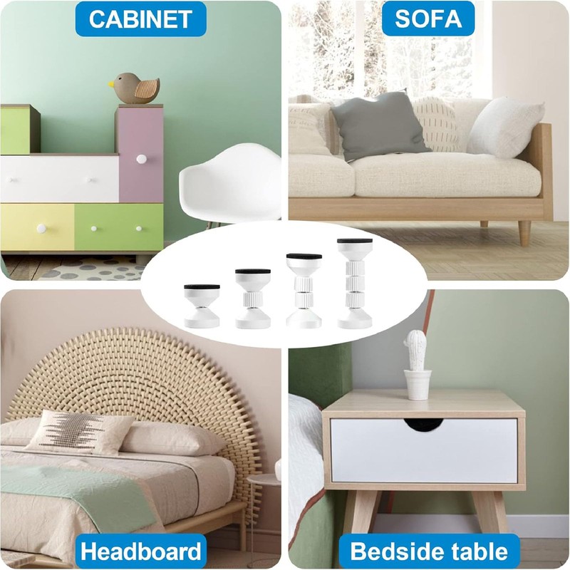 SensaBliss Furniture Fall Prevention, Tension Rod, Earthquake Prevention, Mini, Mounting