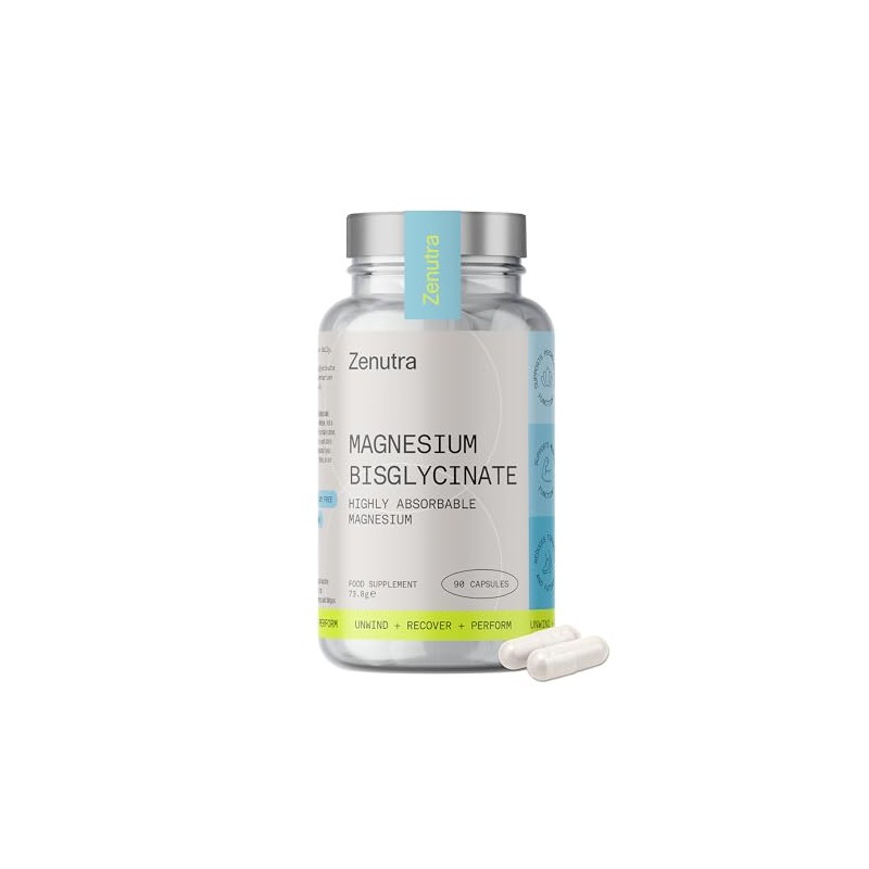 Magnesium Bisglycinate 700mg – High Absorption Chelated Magnesium Glycinate for
