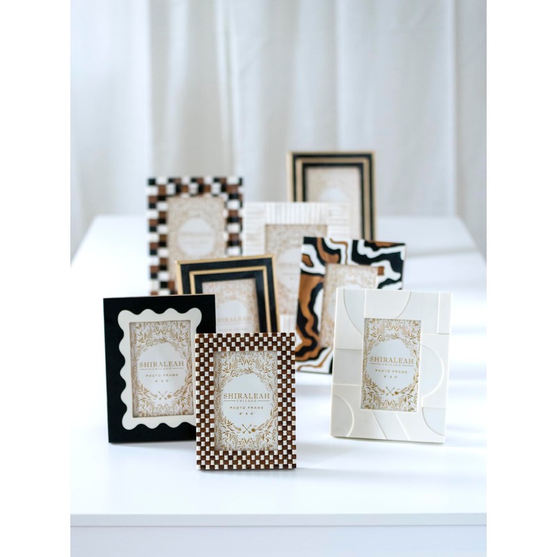 Shiraleah Roma Multi Check 5" X 7" Picture Frame