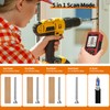 Cable Finder Locator 5-in-1 Wall Scanner Detector, Multifunctional Stud Finder