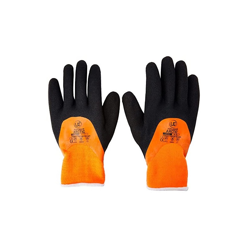 UCI KoolGrip ARCTIC Thermal Dual Latex Waterproof Grip Work Gloves