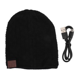 Bluetooth Hat Wireless Headphones Stereo Speakers Multifunction Portable Warm Knitted Hat Headphones for Outdoor Sports