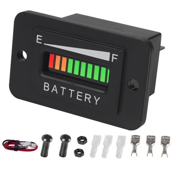 Yooreal 48V Battery Indicator Meter Gauge Golf Cart Motor Ezgo