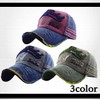 WHITE FANG CA087 Men's Buffalo Vintage Damaged Cap, Logo, Stylish,