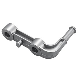 FUSCH Rear Left Driver Side Exhaust Bracket, Tailpipe Hanger, Muffler Support Assembly Compatible with Ram 1500 5.7L 6.2L 2019-2024 Replace#: 68275662AB